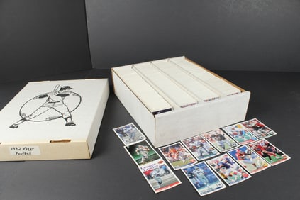 1992 Fleer Football Cards Almost Complete Set With Dups - 2801 Cards Total