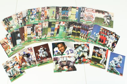 1993 Topps Stadium Club Football Cards - 215 Total Cards