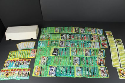 1986 Topps And 1000 Yard Club Football Cards (With Walter Payton) - 497 Cards Total