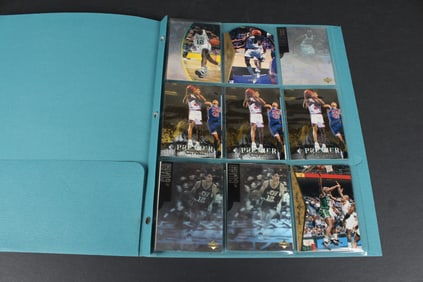1995-96 Upper Deck Hologram and Gold Basketball Cards - 14 Cards Total
