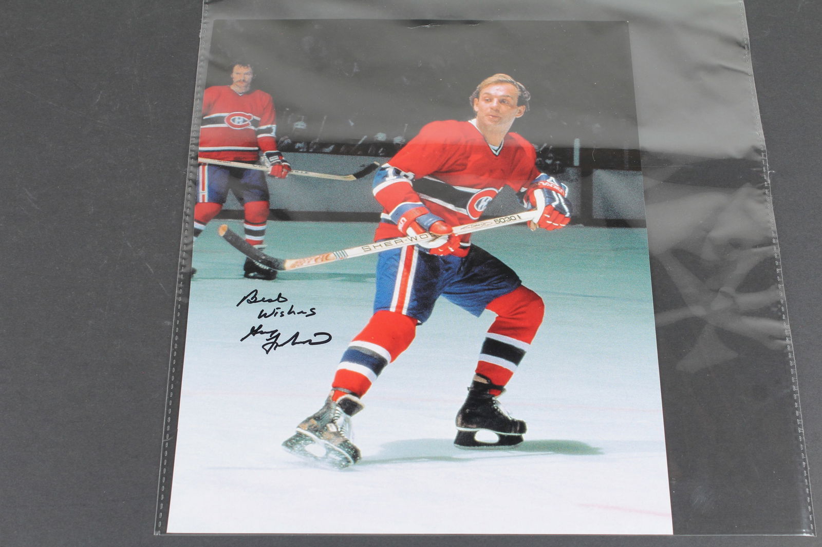 Autographed Montreal Canadiens Guy Lafleur Magazine Page (1 of 4)
