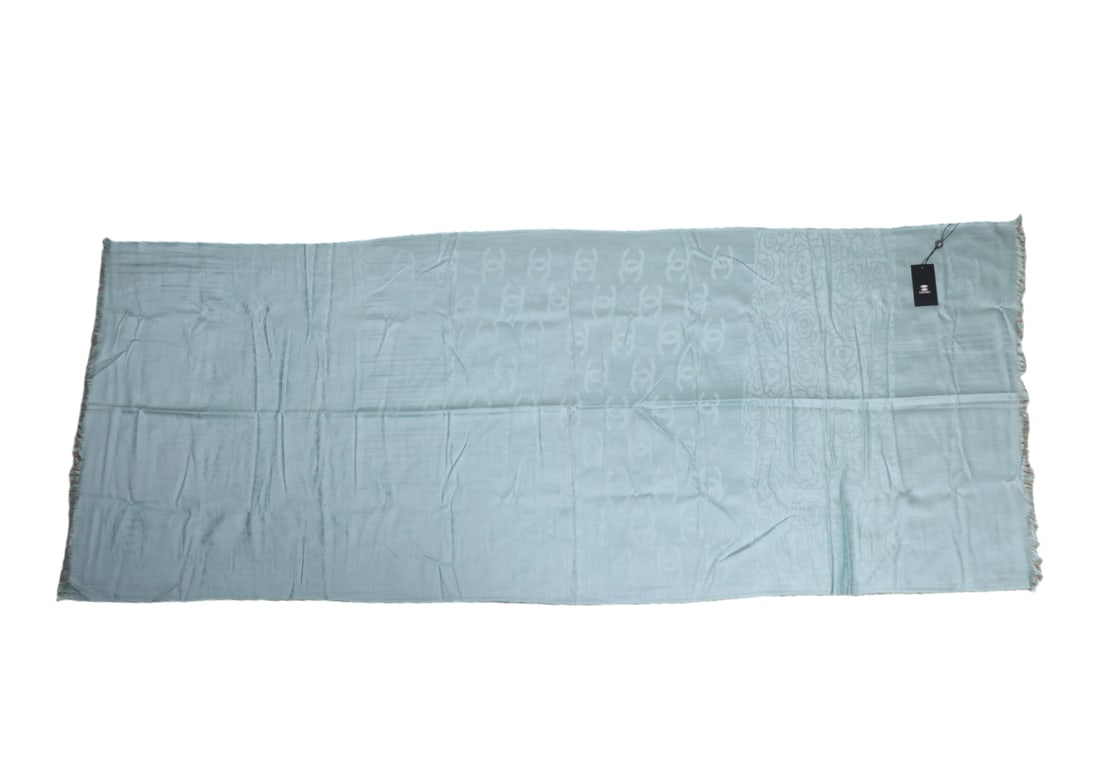 Gorgeous Turquoise Chanel Shall - 2