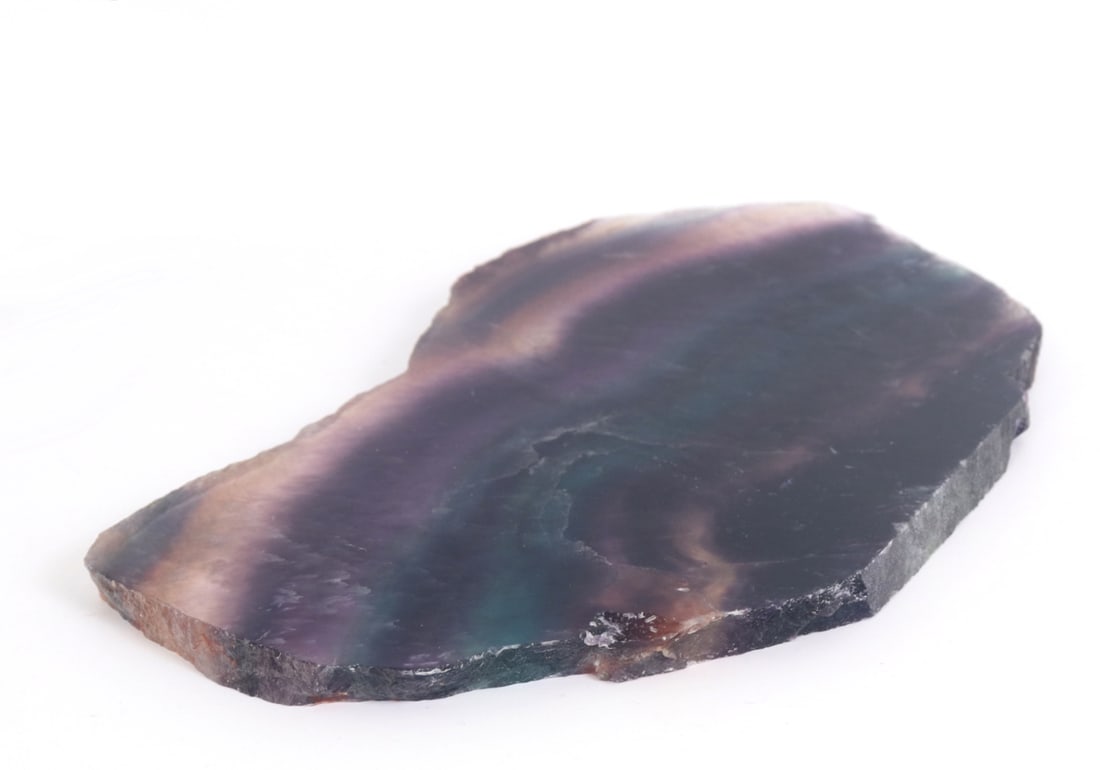 Large Natural Rainbow Fluorite Slab - 3