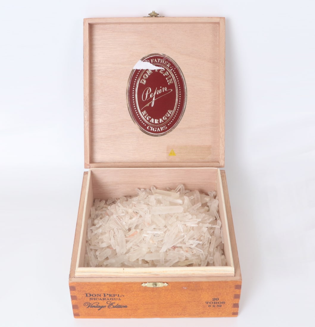 Large Group Box Lot of Natural Raw Rock Crystal Terminals: Wonderful and fun collection of rock crystal terminals in various shapes and sizes throughout including some with a light pink hue. Natural crystal inclusions throughout each piece, easily a