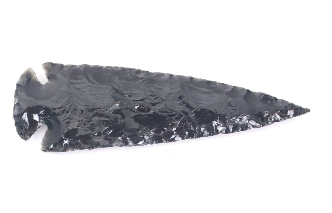 Nice Obsidian Spearhead - 2