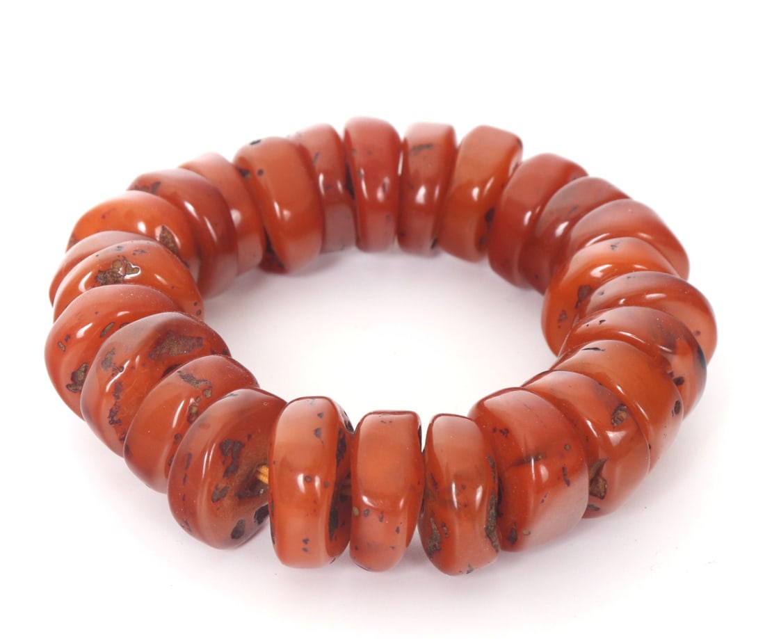 Fun Chunky Amber Style Bracelet (1 of 4)