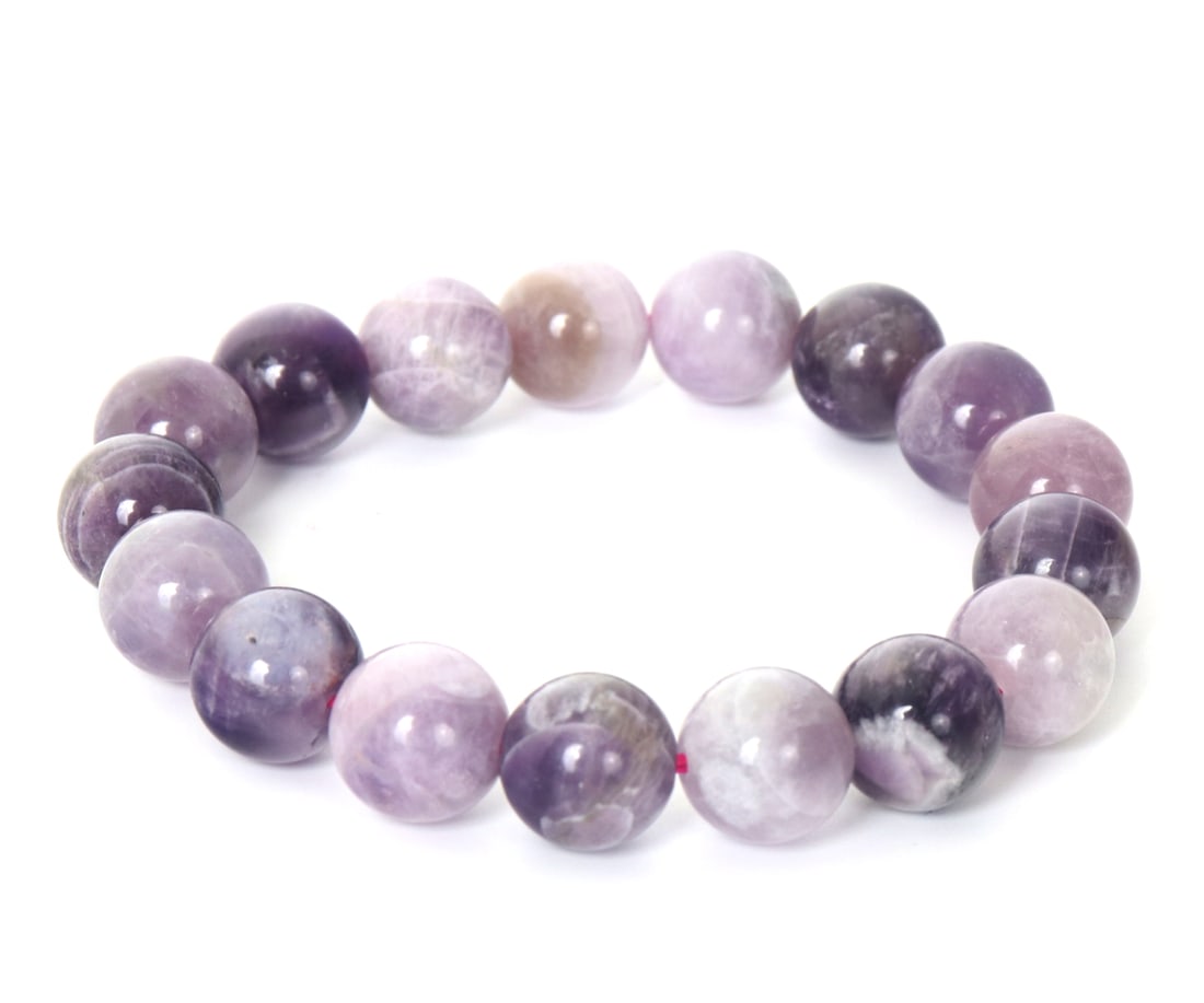 Lovely Amethyst Beaded Bracelet - 3