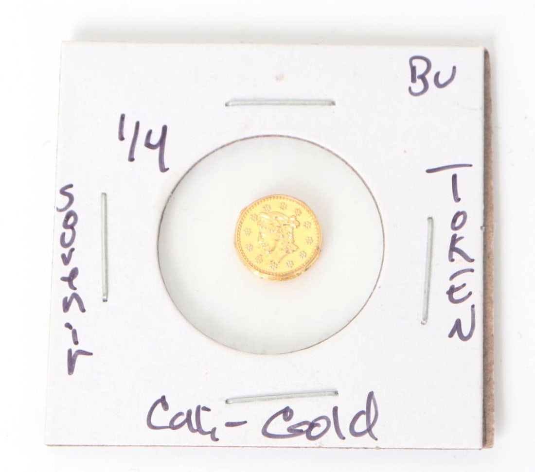 California Liberty Head 1/4 Token (1 of 4)