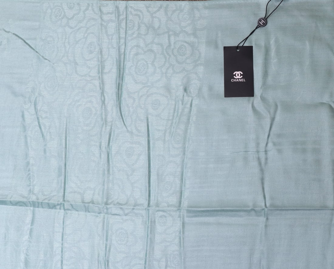 Gorgeous Turquoise Chanel Shall - 3