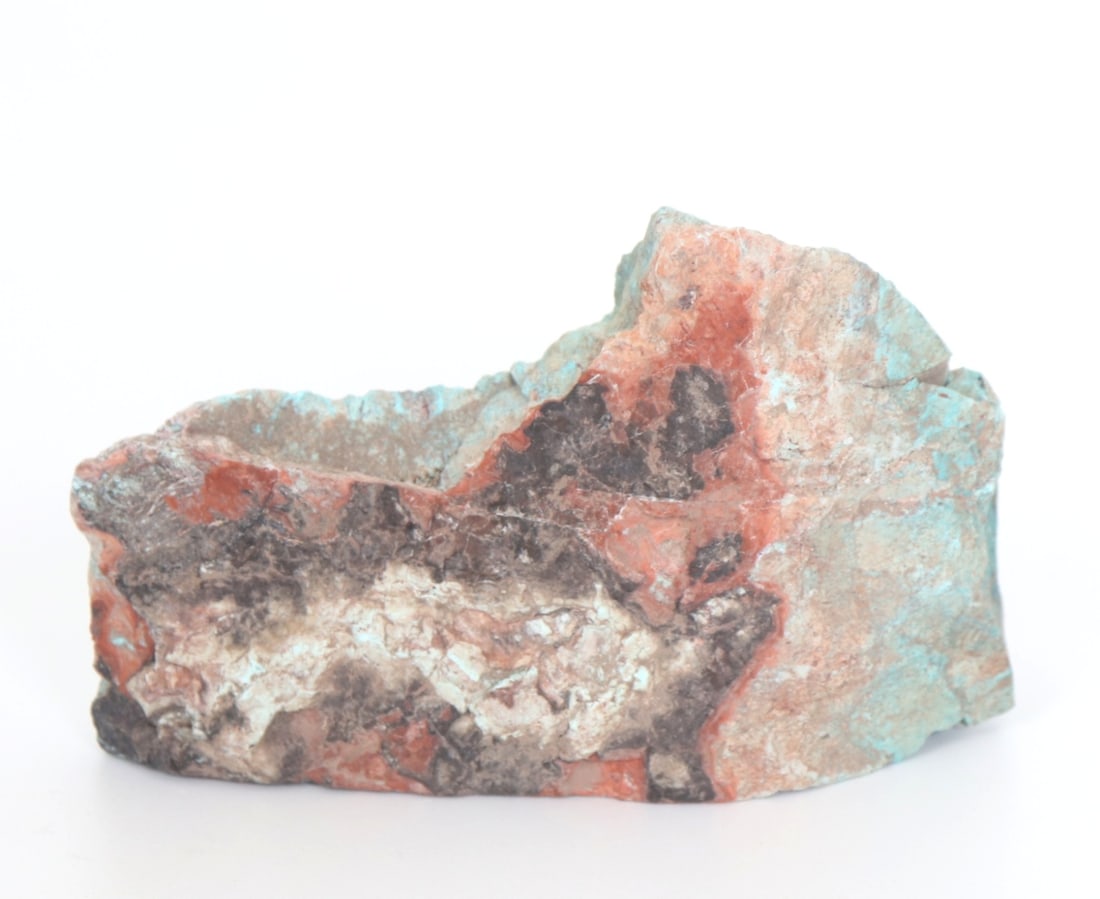 Raw Turquoise Freeform Section - 3