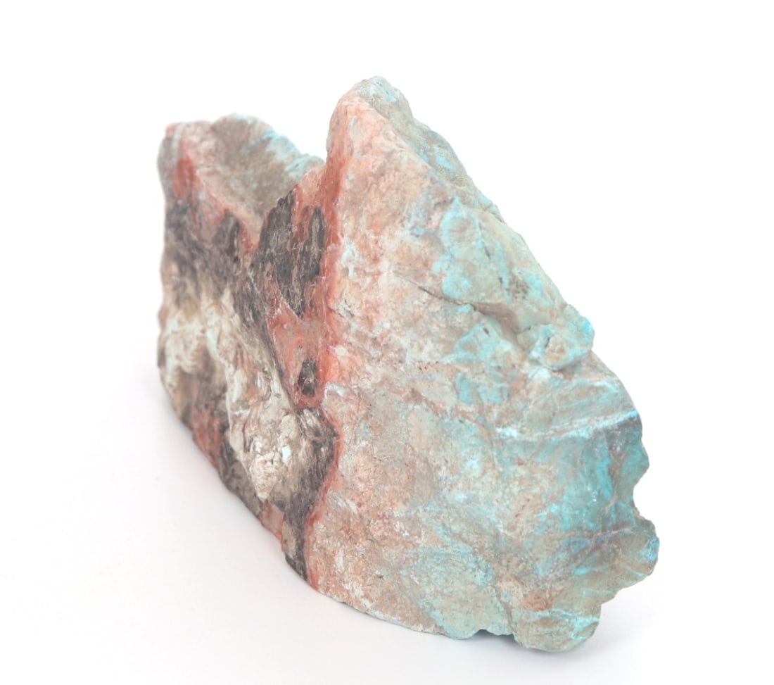 Raw Turquoise Freeform Section - 4