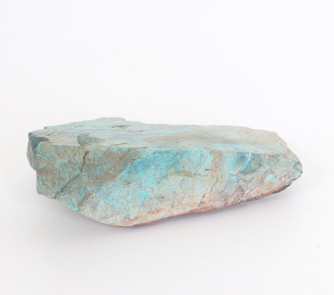 Raw Turquoise Freeform Section - 5
