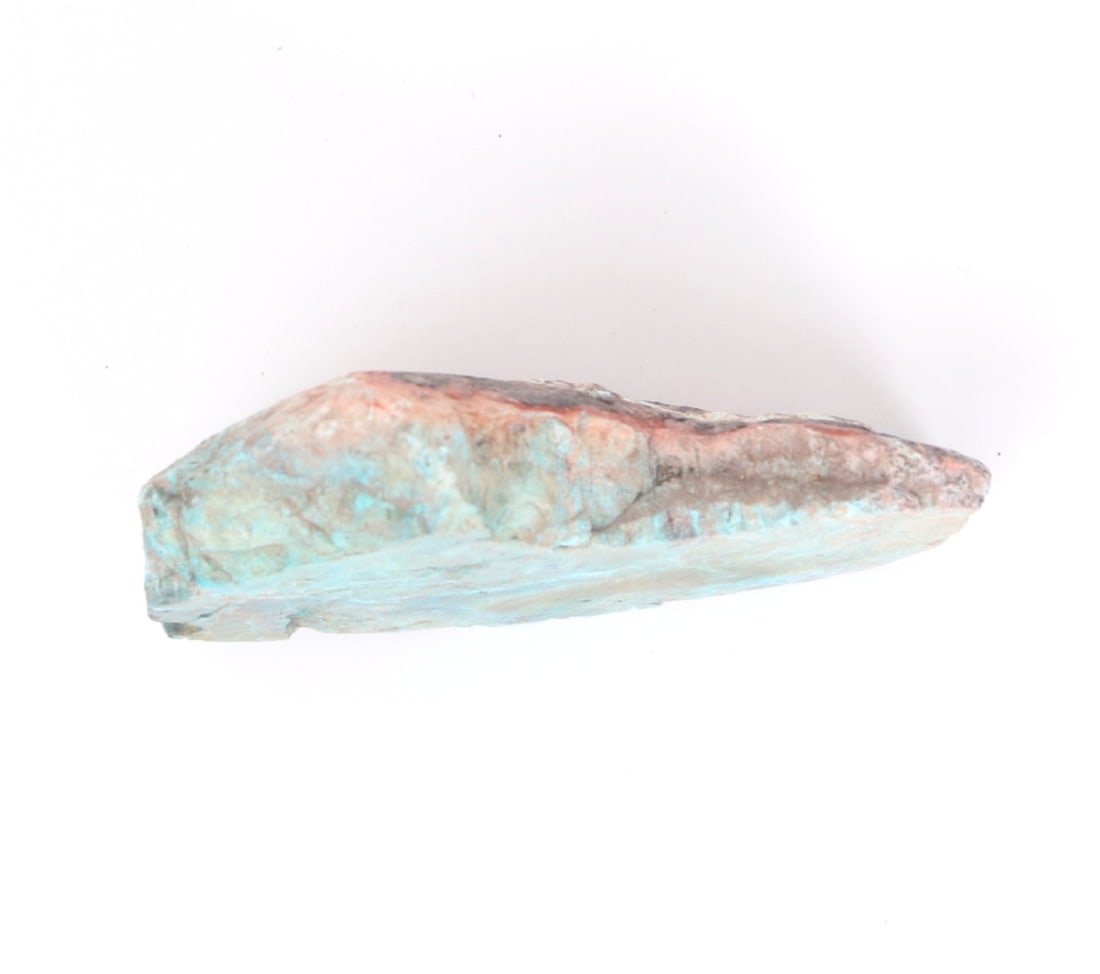 Raw Turquoise Freeform Section - 6