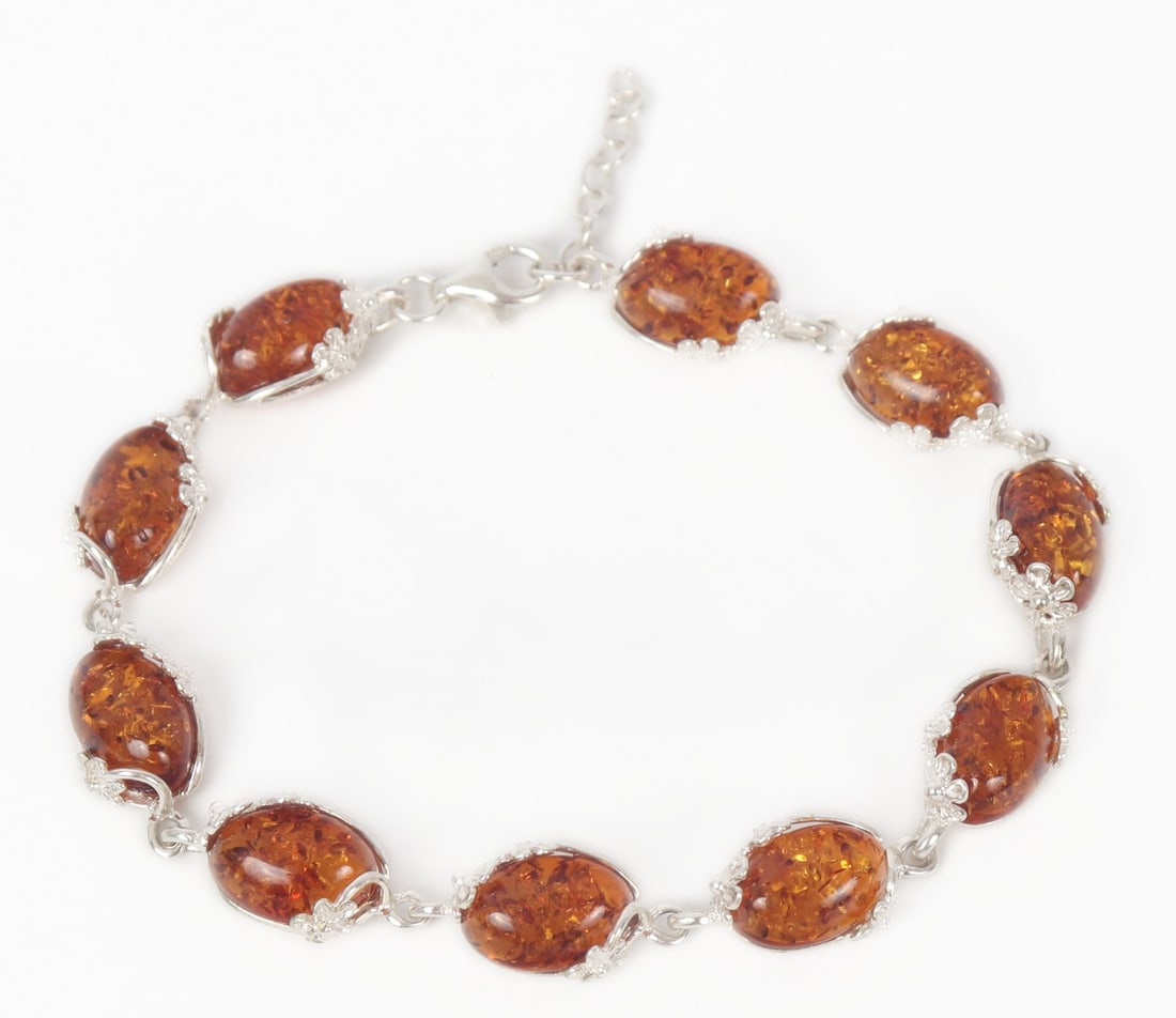 Gorgeous All Natural Custom Amber Bracelet (1 of 5)