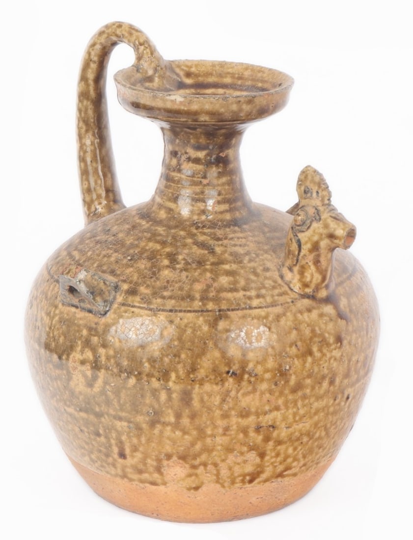 Chinese Chickenhead Wine or Tea Ewer (1 of 8)