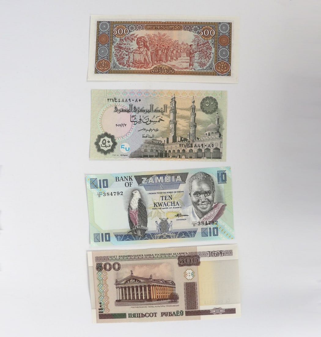 Large Group Lot Foreign Currency - 6