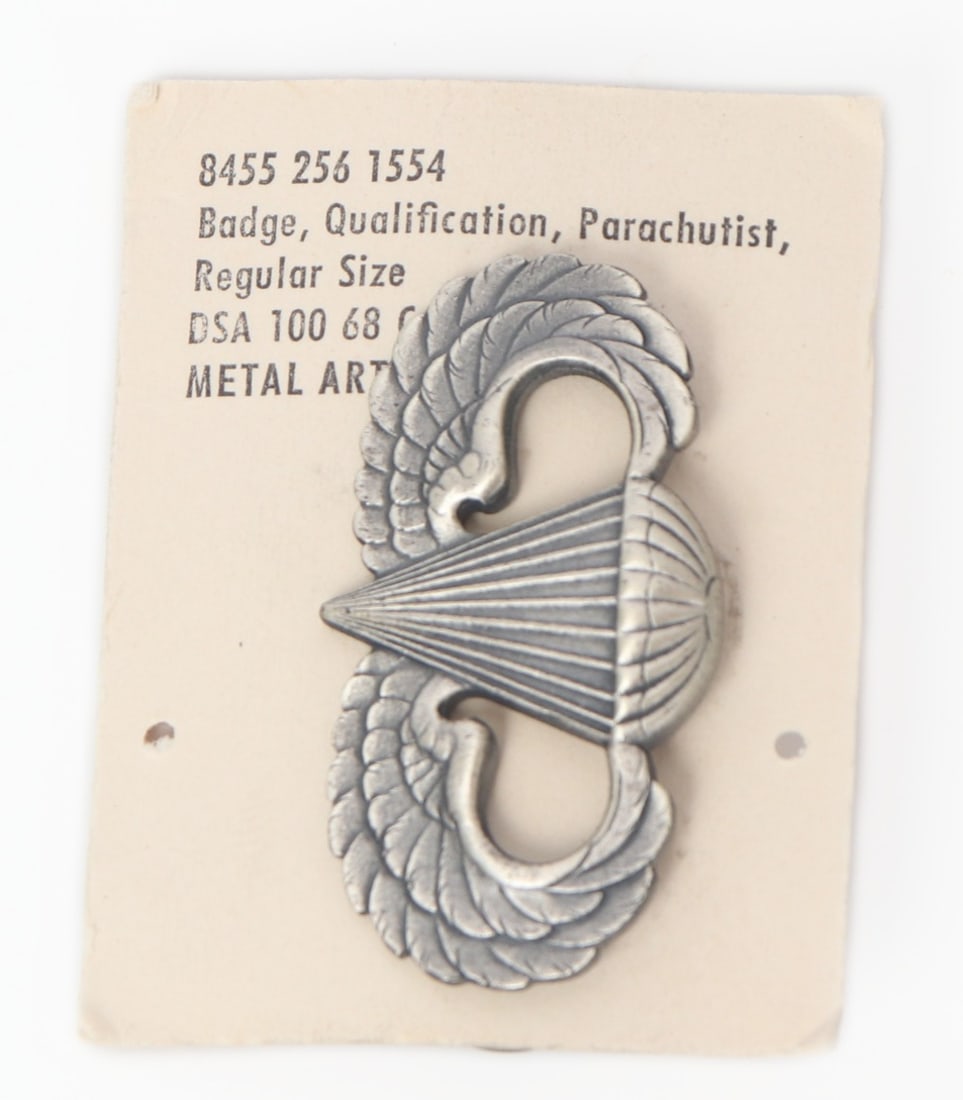 U.S. Army Basic Parachutist Badge, Jump Wings - 2