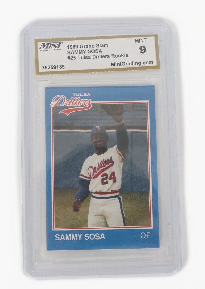 1989 Sammy Sosa Tulsa Drillers Rookie Card (1 of 3)