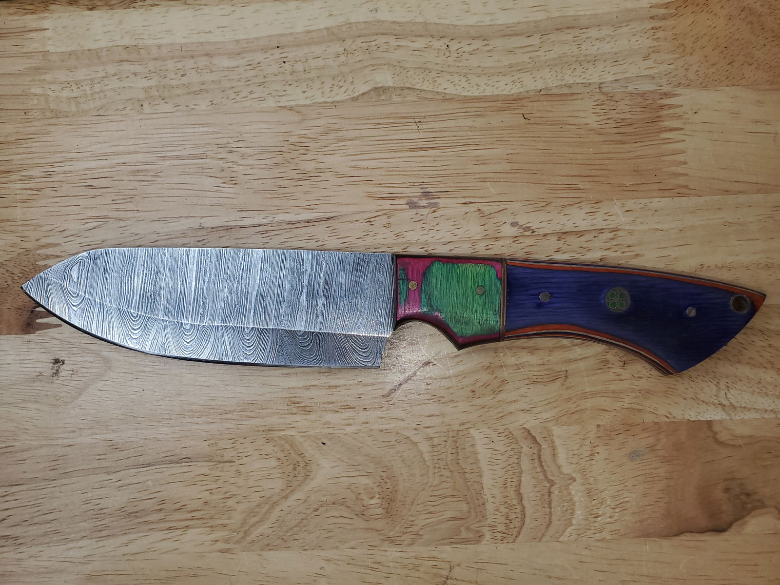 Beautiful Handmade Damascus Steel Knife (1 of 9)