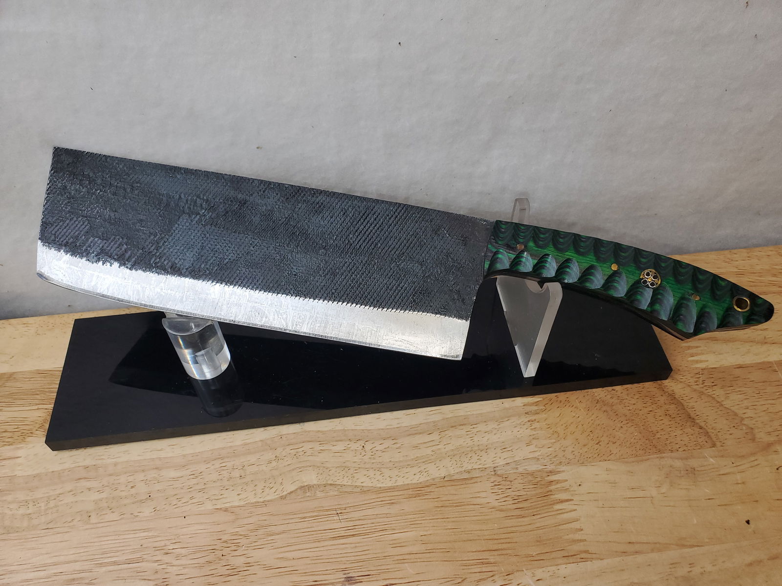 Beautiful Handmade Steel Cleaver (1 of 9)