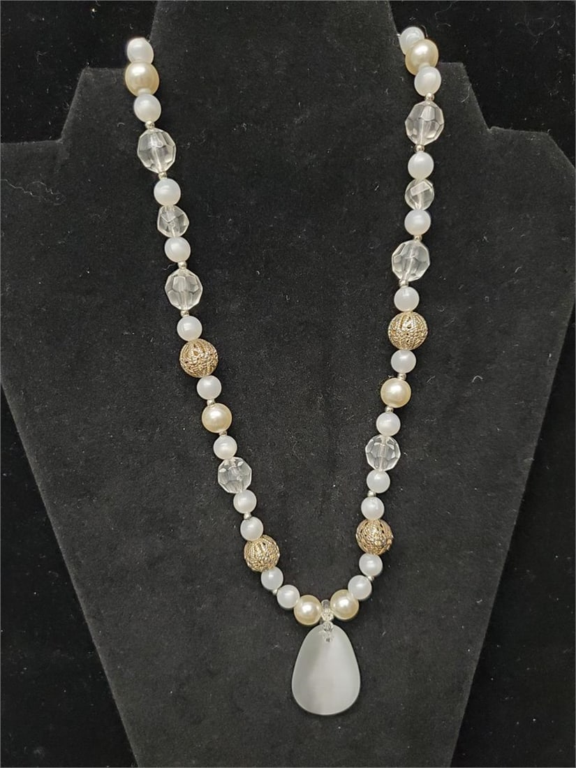 Vintage Carol for Eva Graham Stone Necklace (1 of 11)