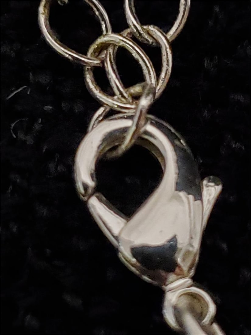 Hematite Beaded Necklace - 12