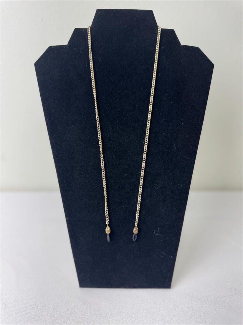 Gold Toned Eye Glasses Chain (1 of 5)