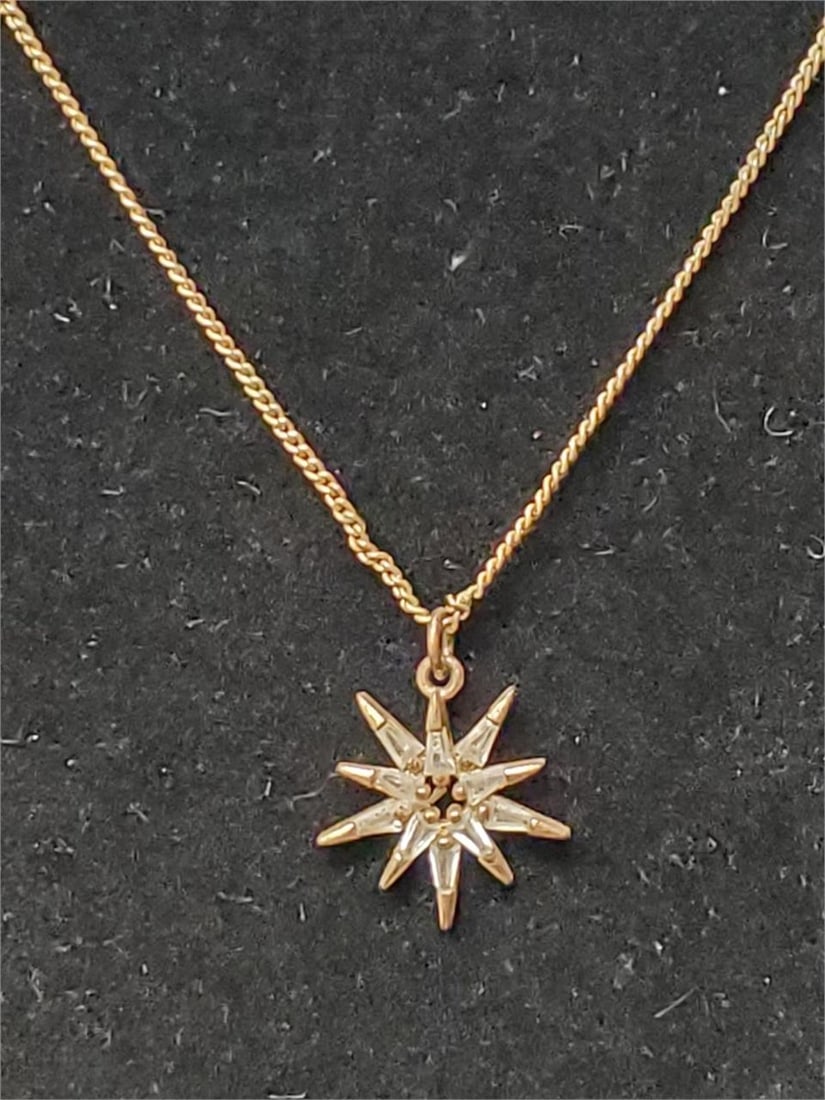 Radiant Sun - Silver Pendant Necklace (1 of 7)