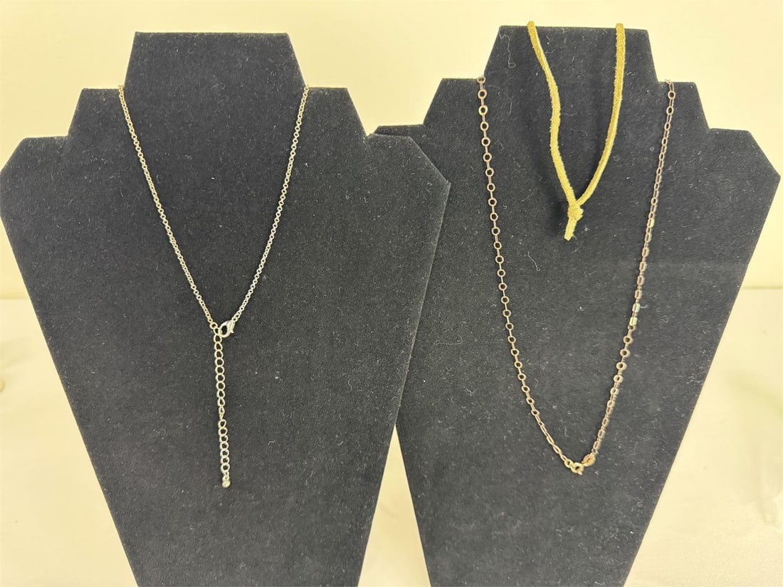 Lot of Gold Crystal and Stone Fashion Necklaces (1 of 20)