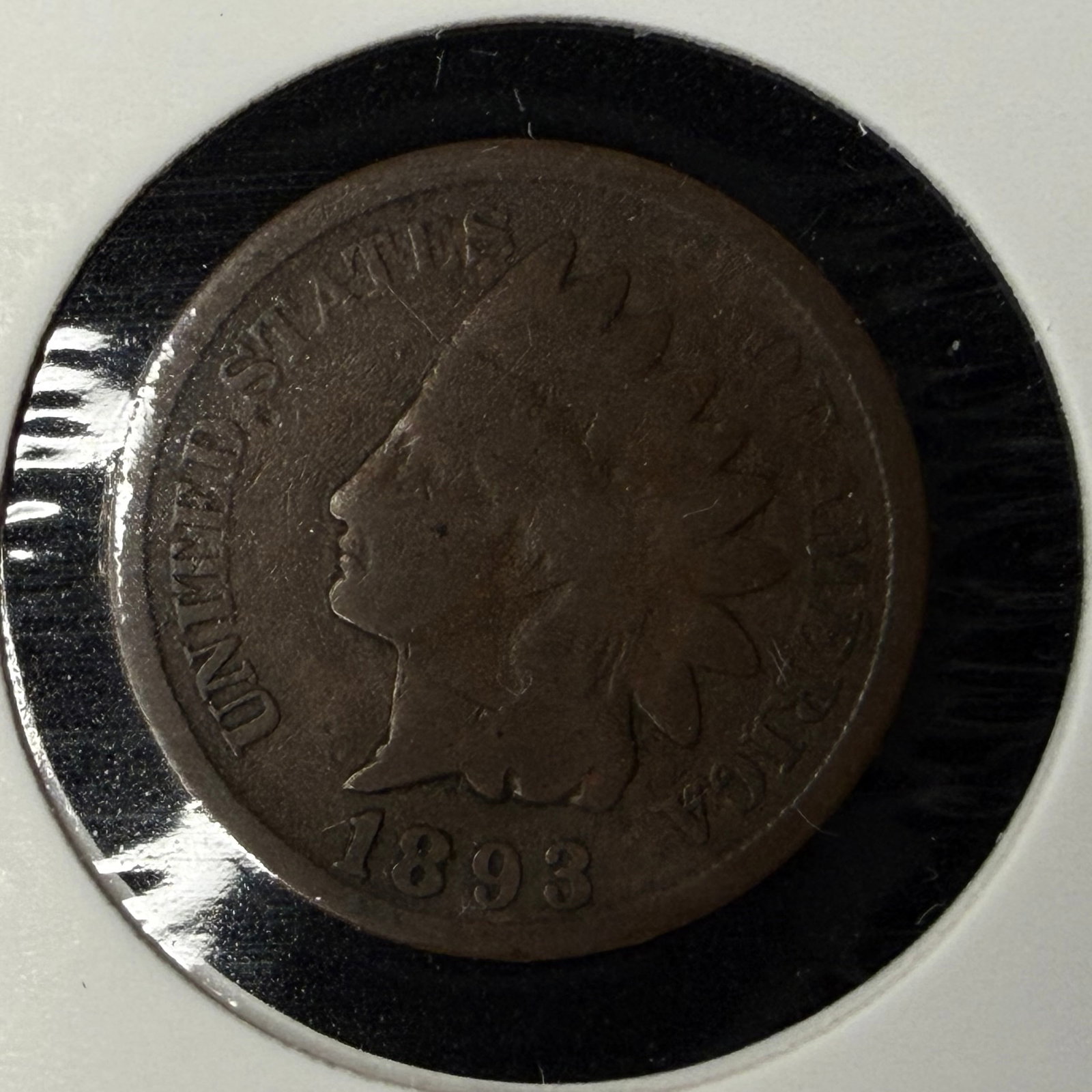 Indian Head Penny - 1893: Indian Head Penny - 1893