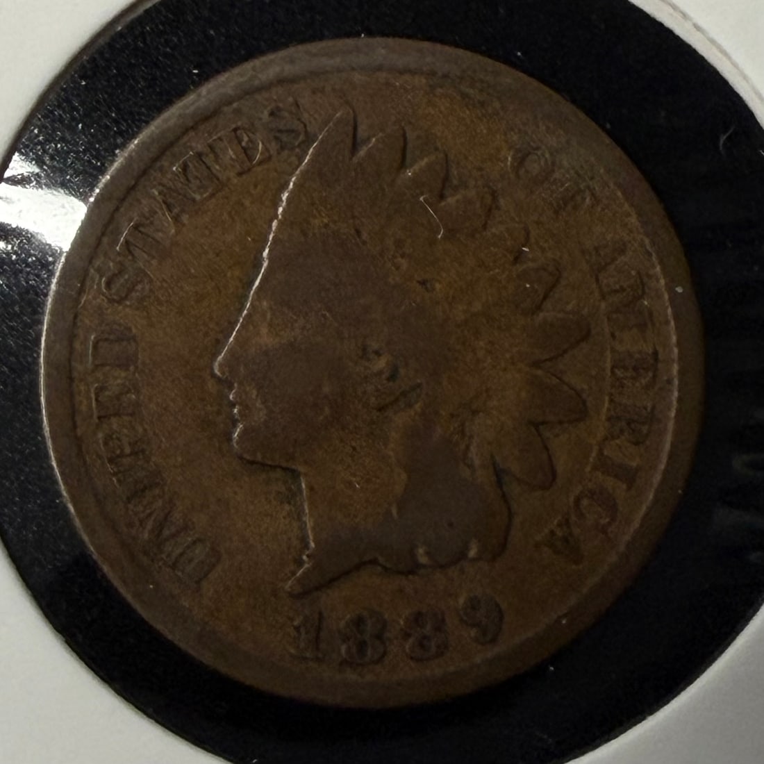 Indian Head Penny - 1889 (1 of 4)