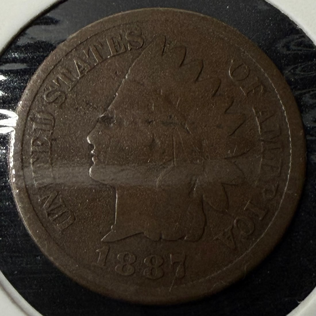 Indian Head Penny - 1887 (1 of 4)
