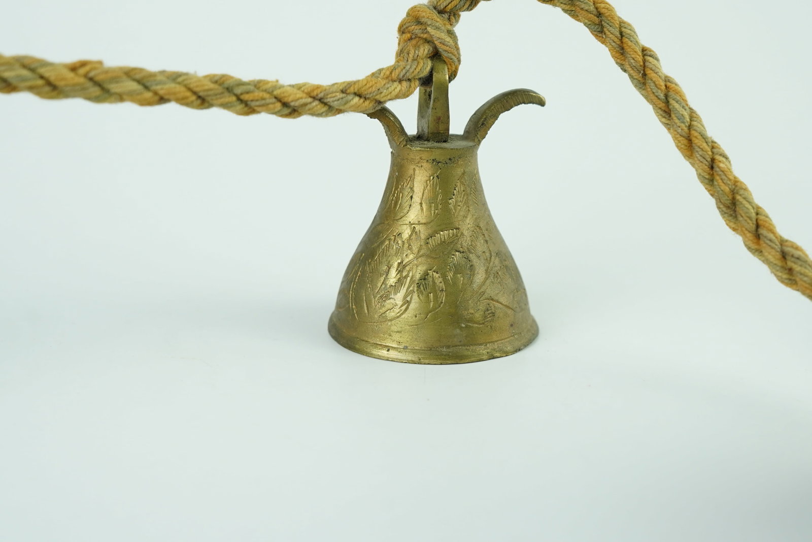 Vintage Brass 3 Piece Doorbell - 4