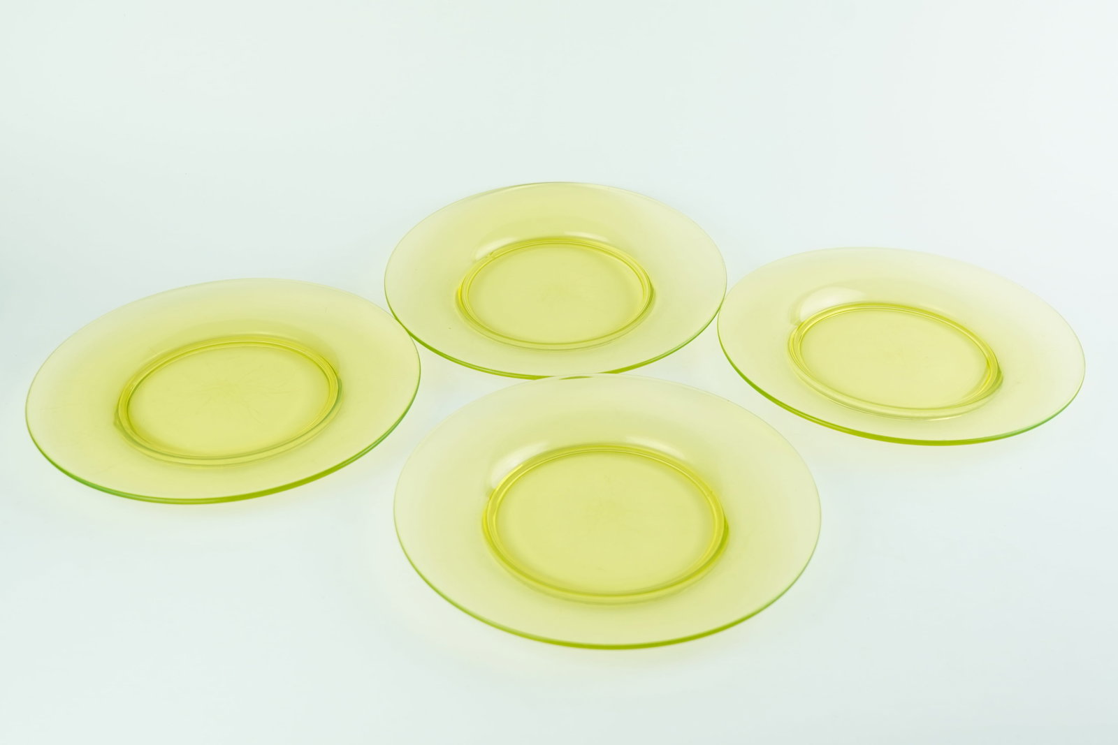 Four Uranium depression Plates - 3