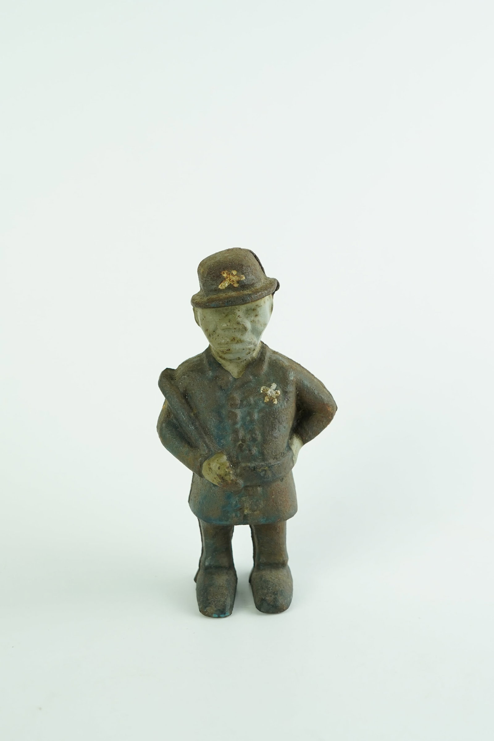 Antique A.C. Williams Coin Bank (Mulligan the Policeman) (1 of 7)