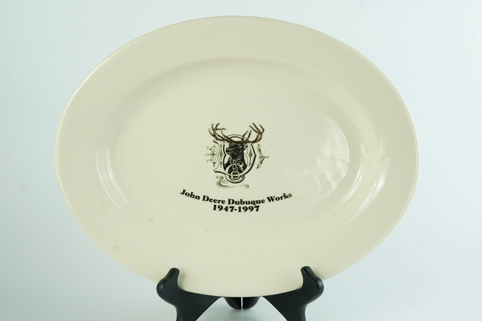 John Deere Dubuque Works 50 year commemorative platter (1 of 5)