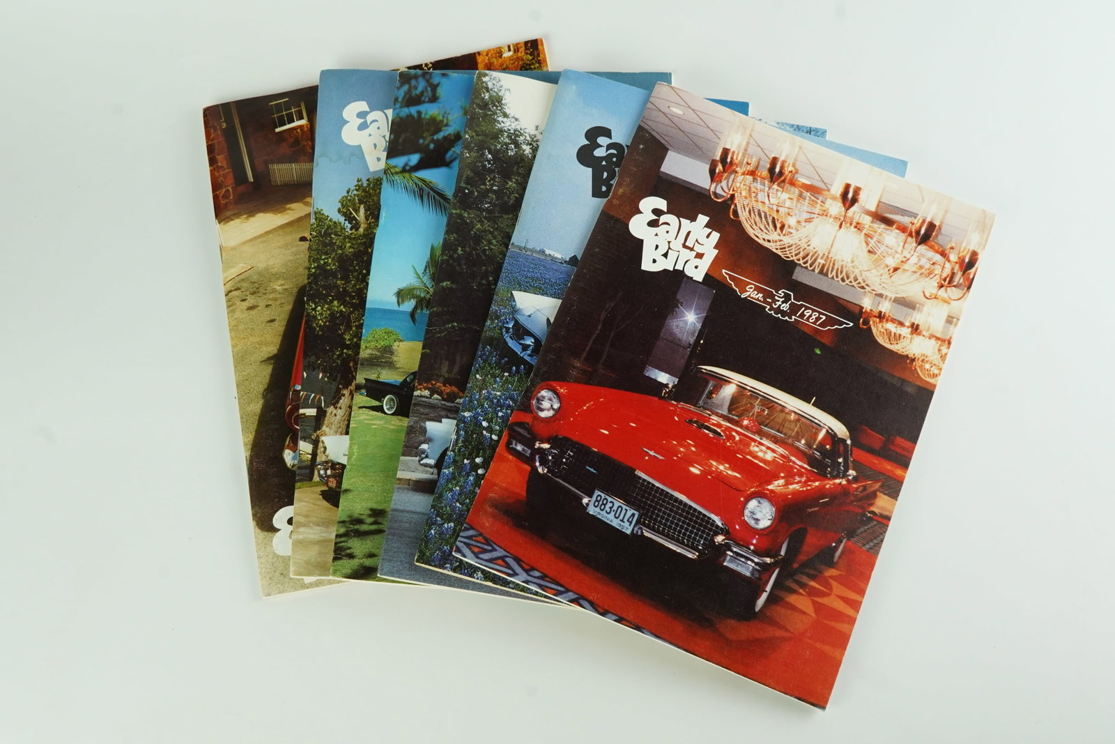 Six 1987 Early Bird Classic Thunderbird Publications: great condition