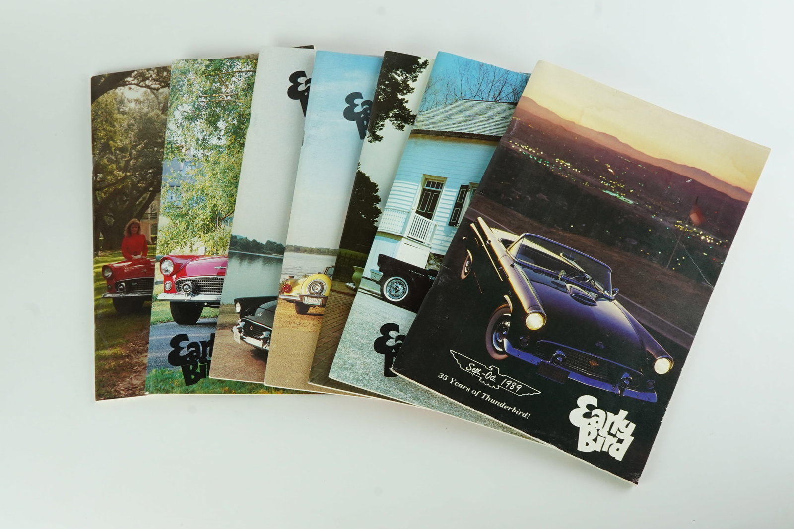 Seven 1989 Early Bird Classic Thunderbird Publications (1 of 5)