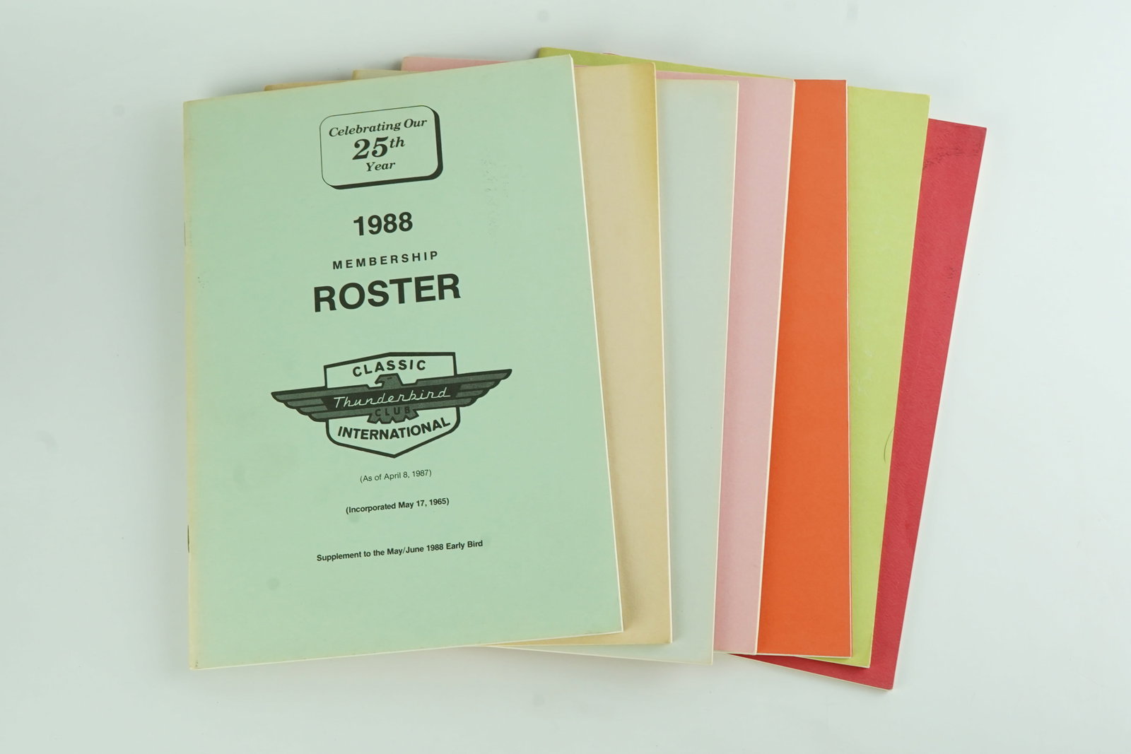 Seven 1980's Ford Thunderbird Membership Publications (1 of 2)