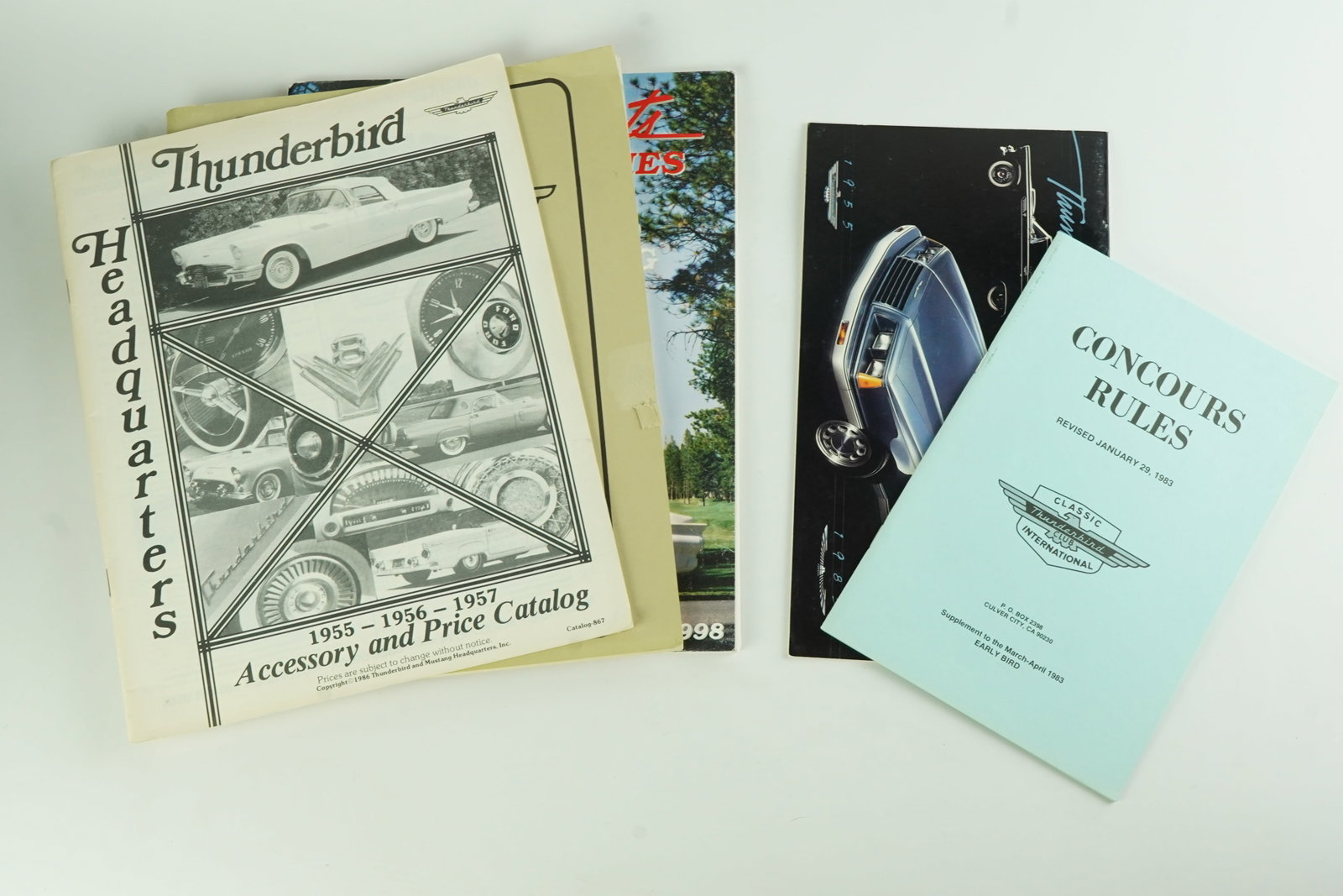 Vintage Ford Thunderbird Ephemera and Publications (1 of 4)