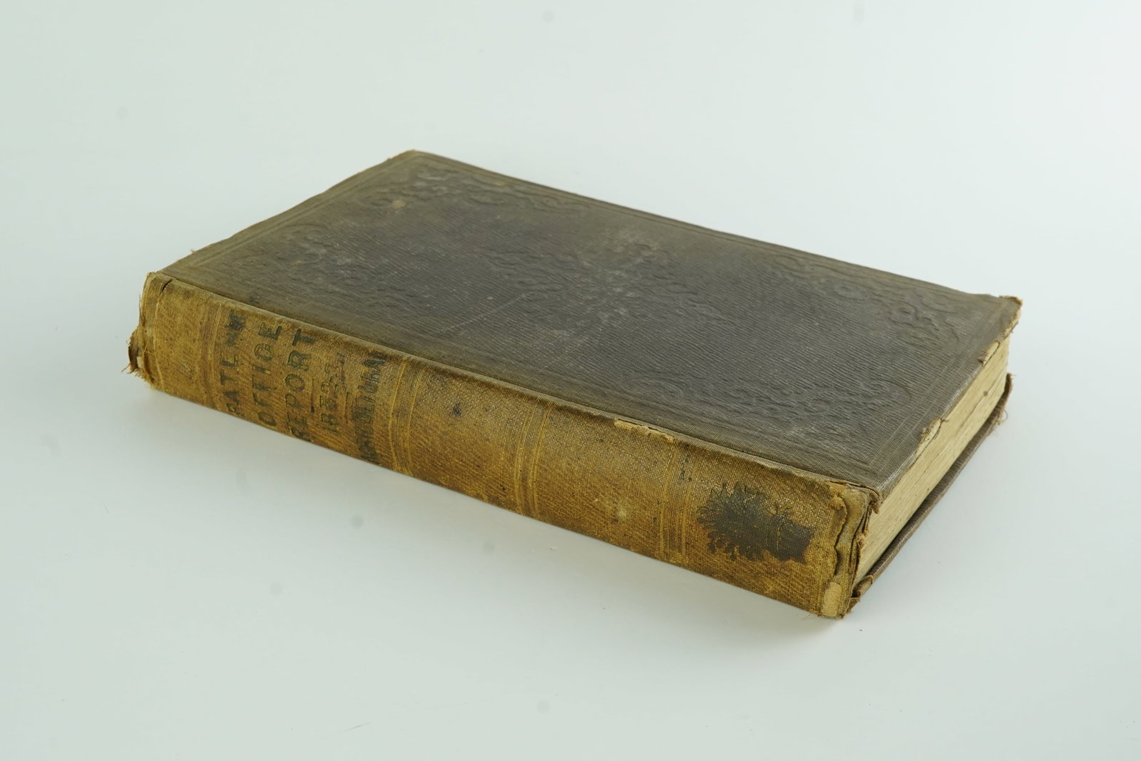 1853 United States Patent Office Report Book for Agriculture (1 of 5)