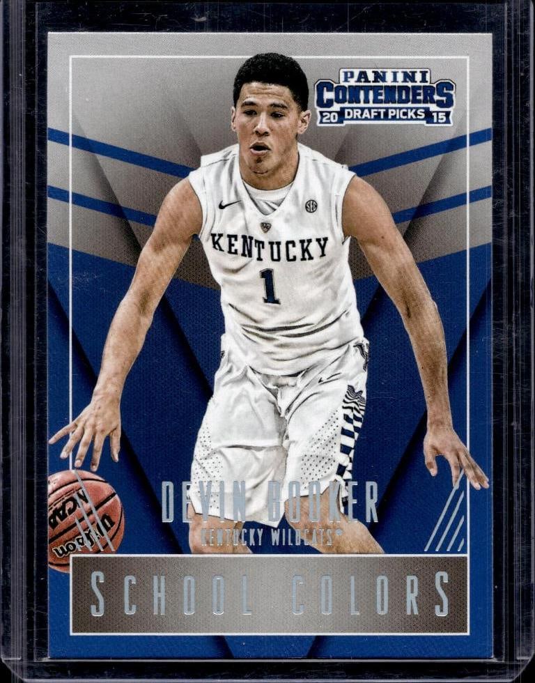 DEVIN BOOKER 2015 PANINI CONTENDERS SCHOOL COLORS ROOKIE CARD: NEAR MINT OR BETTER CONDITION
