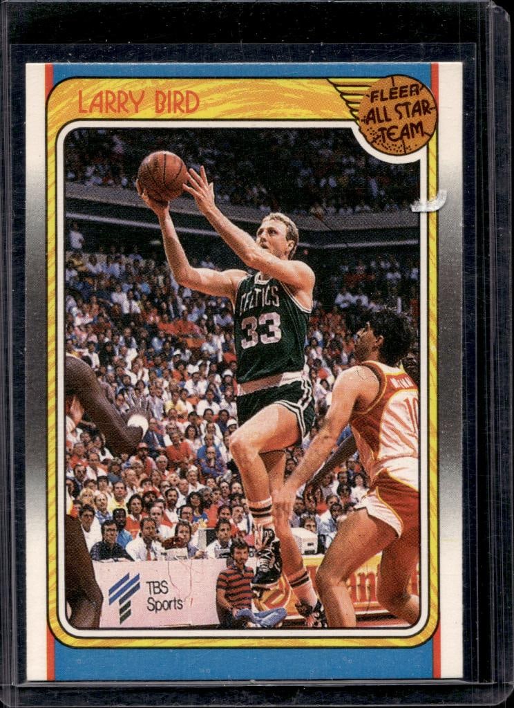 LARRY BIRD 1988-89 FLEER ALL-STAR: NEAR MINT OR BETTER CONDITION