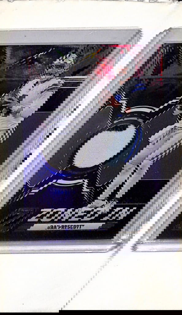 DAK PRESCOTT 2023 PANINI ZENITH GAME USED JERSEY PATCH (1 of 1)