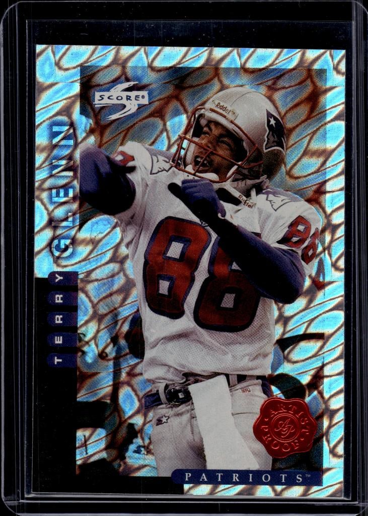 TERRY GLENN 1998 SCORE ARTIST PROOF SSP CASE HIT PARALLEL: NEAR MINT OR BETTER CONDITION