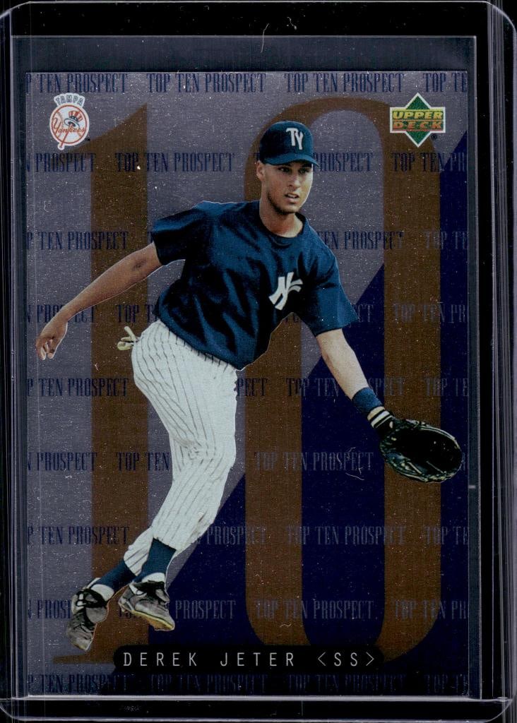 DEREK JETER 1994 UPPER DECK TOP PROSPECT MINORS ROOKIE (1 of 1)
