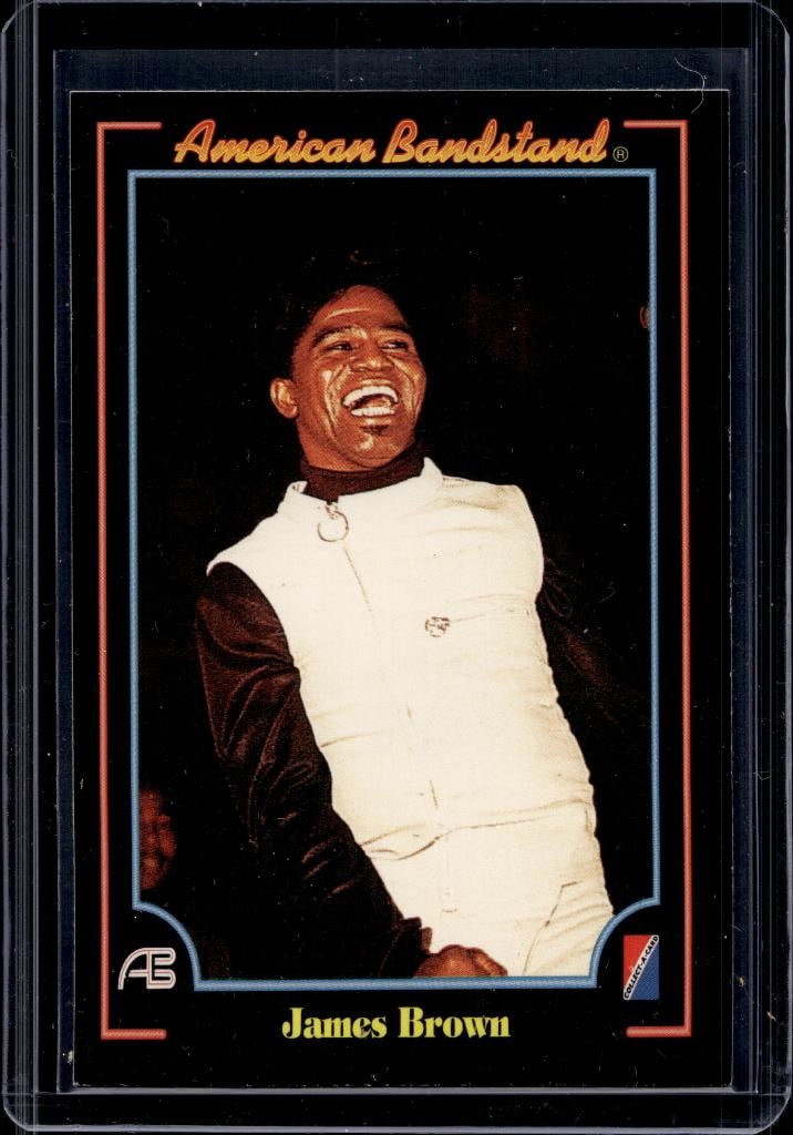 JAMES BROWN 1993 AMERICAN BANDSTAND TRADING CARD: NEAR MINT OR BETTER CONDITION