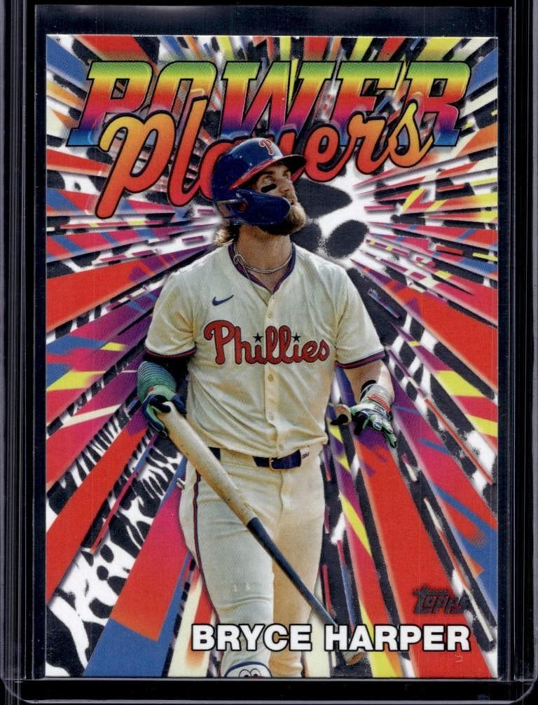 BRYCE HARPER 2025 TOPPS POWER PLAYERS: NEAR MINT OR BETTER CONDITION