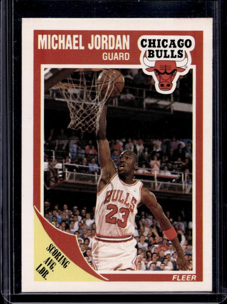 MICHAEL JORDAN 1989-90 FLEER (1 of 1)