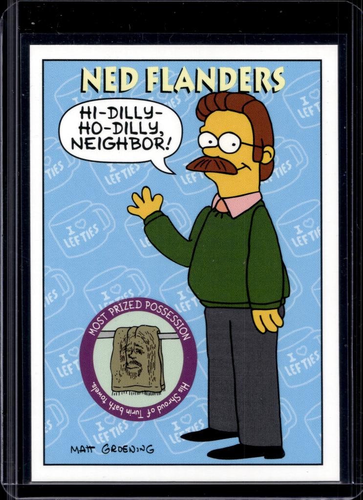 NED FLANDERS 1994 SKYBOX THE SIMPSONS (1 of 1)